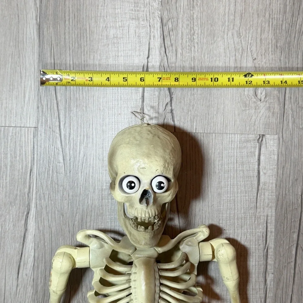Gemmy Wisecrack Jack Skeleton Talking Pop Out Eyes Prop - As-Is For Parts